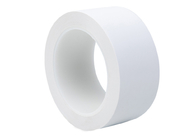 Waterproof PVC Electrical Insulation Tape White 50mm For Plastic Pipe Rubber