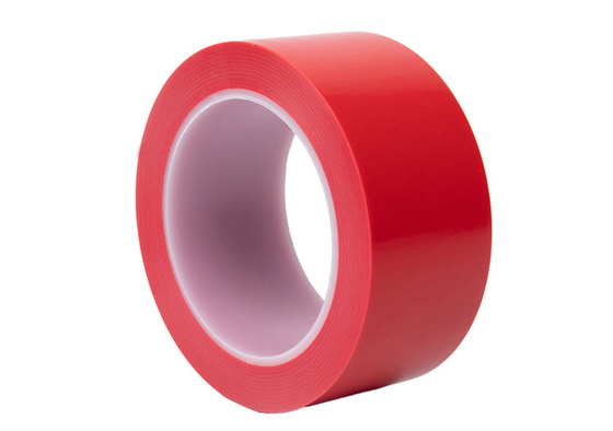 Waterproof Electrical PVC Polyvinyl Chloride Tape Red For Plastic Pipes